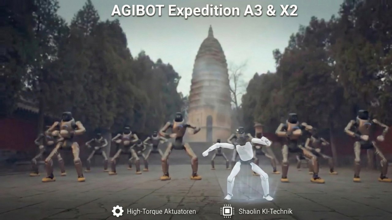 2026 AGIBOT Expedition A3 und AGIBOT X2 begeistern