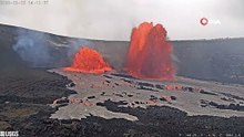 Kilauea Yanardağı’nda bir patlama daha! Lavlar 300 metreye fışkırdı