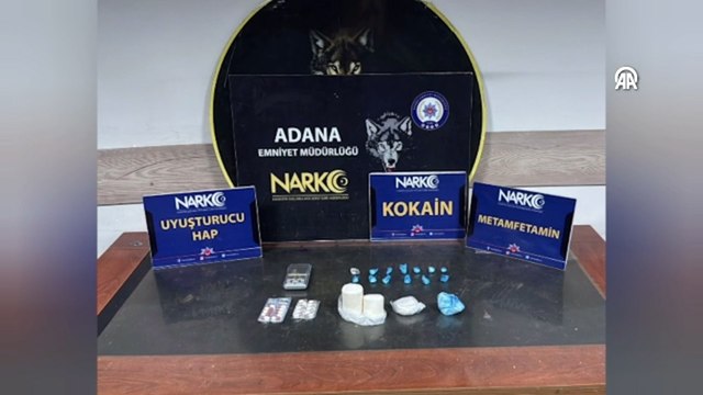 Adana'da evinde uyuşturucu bulunan zanlı tutuklandı