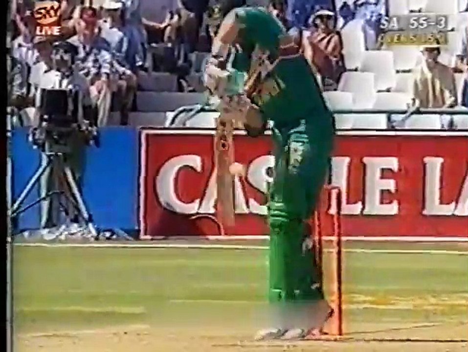 1996 South Africa vs England, 1st ODI at Cape Town, HBD Polly, Jan 09 1996