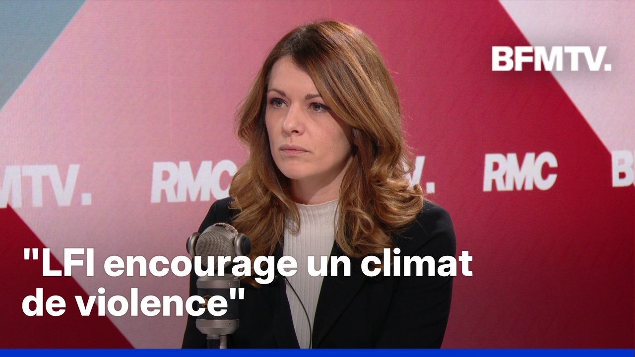 Mort de Quentin: Maud Bregeon pointe une "responsabilité morale" de LFI dans "le climat de violence"