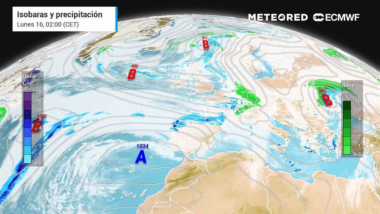 Hoy será una jornada de contrastes en España