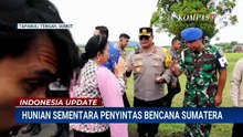 Titiek Soeharto dan Kapolri Tinjau Huntara dan Salurkan Bantuan Korban Bencana Sumut | IU