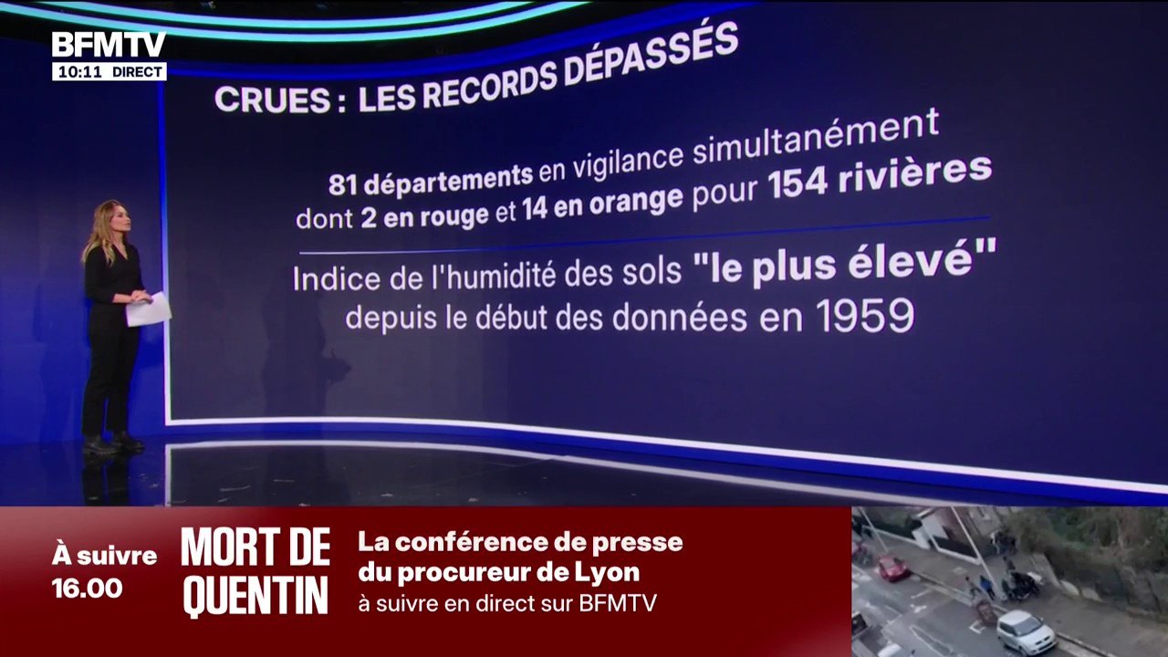 LES ÉCLAIREURS - L'Hexagone confronté à des "crues généralisées"