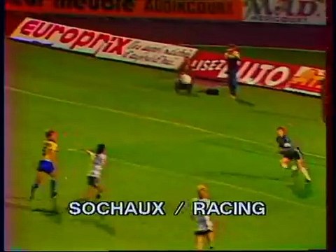 SOCHAUX - RACING PARIS - 1984 - SAISON 1984/1985 -