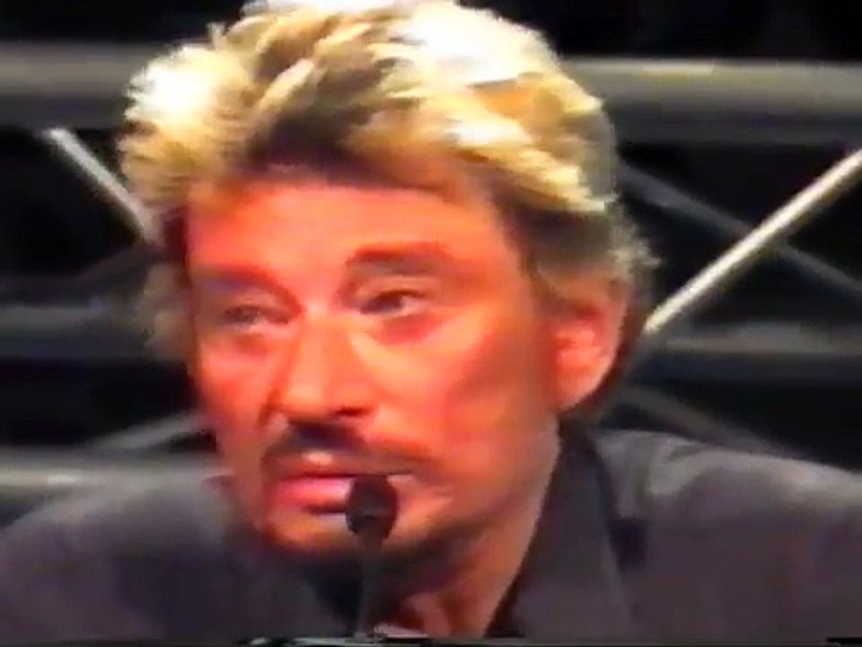 2003 – Johnny Hallyday – Conférence de presse du Tour 2003 (28 mai)