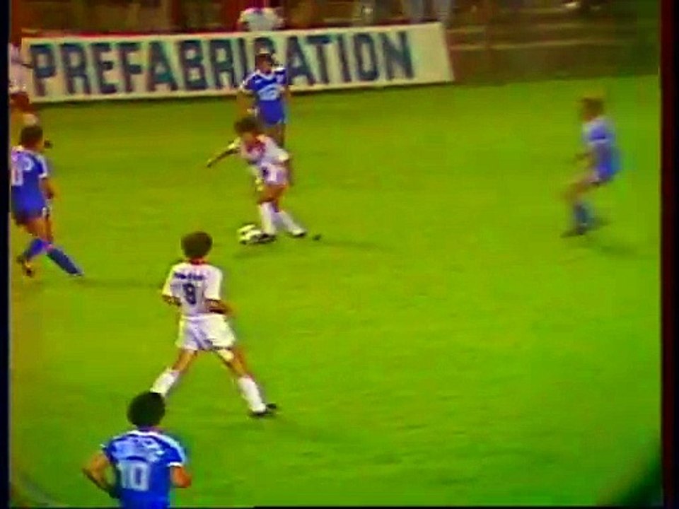 BASTIA - NANCY - 1984 - SAISON 1984/1985 -