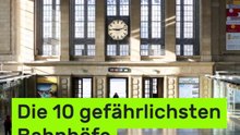 No Glomex Anzahl der Gewaltdelikte steigt: Messerattacken und Co. - die 10 gefährlichsten Bahnhöfe Deutschlands
