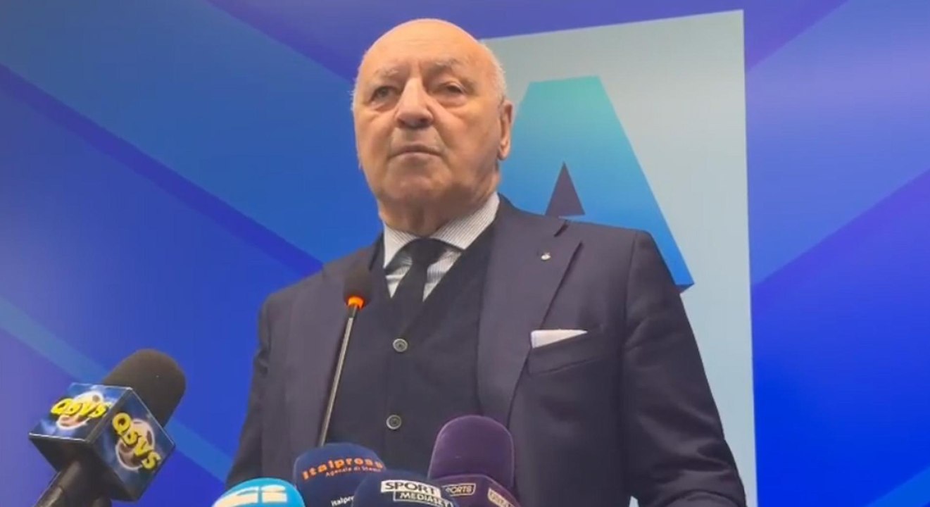 VIDEO FCIN1908 / Marotta: "Saviano? Non so chi sia, ma le sue parole andranno agli avvocati"