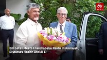 Andhra CM Naidu Showcases State Initiatives To Bill Gates