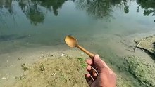 day -1.  i started new challenge every day i dig 1 spoon for every followers until i have river empty on my river___daily _challange _spoon _trneding _river(