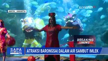 Ancol Gelar Pertunjukan Barongsai di Dalam Air | SAPA PAGI