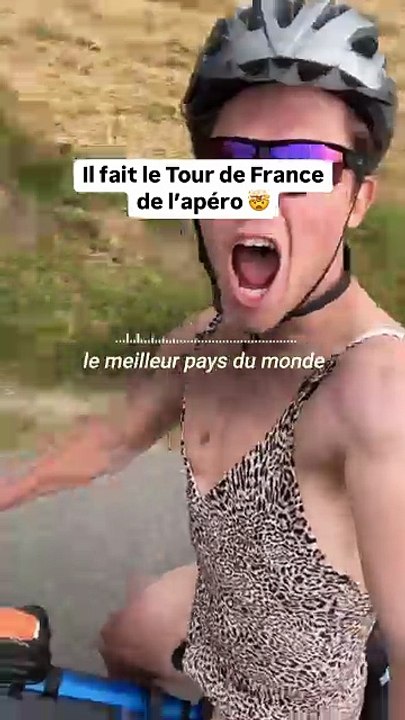 Il fait le tour de France de l'apéro 🤯