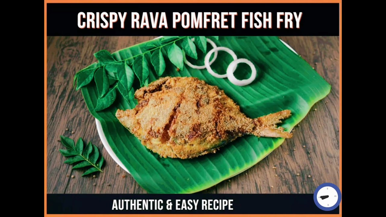 How to Make Crispy Rava Pomfret Fish Fry: Authentic and Easy Recipe