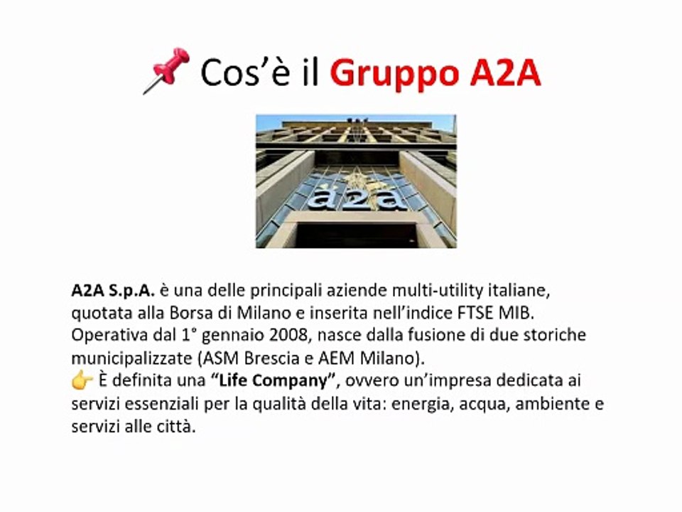 Projet work Giornata tipica a2a