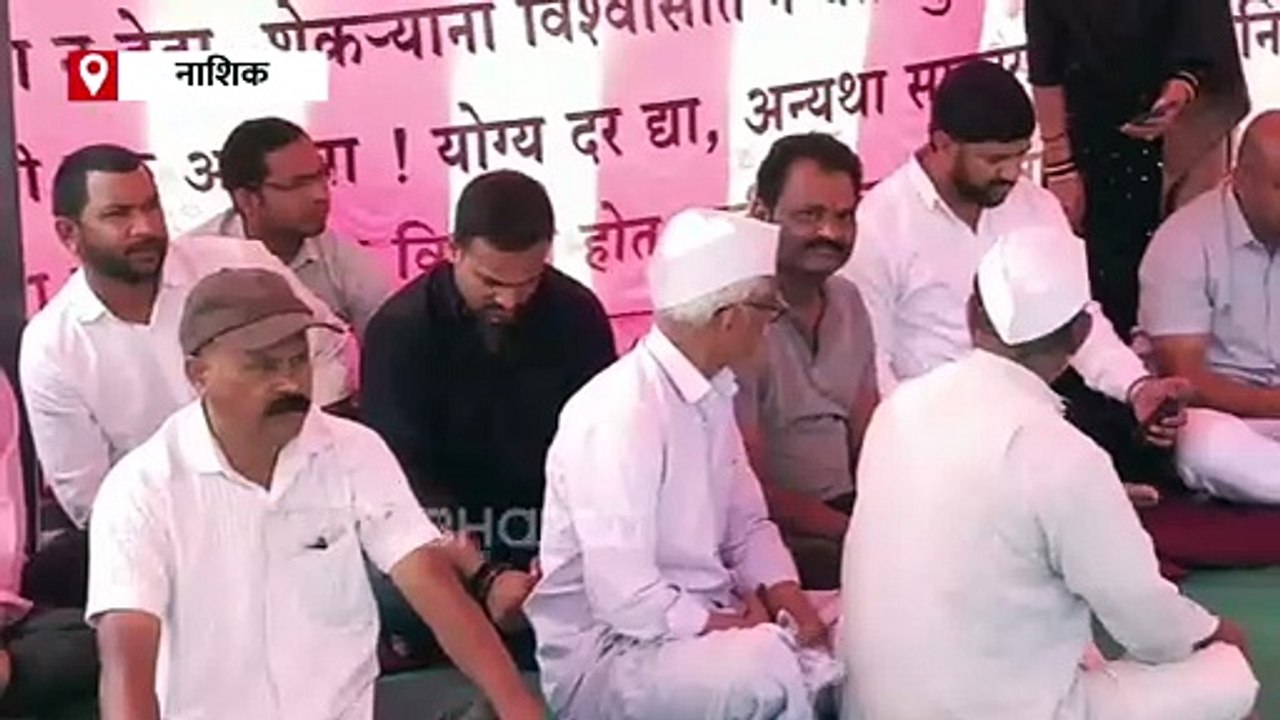 शेतकऱ्यांनी कुंभमेळ्याचे काम पाडले बंद! योग्य मोबदला मिळत नसल्यानं सामूहिक आत्मदहनाचा इशारा