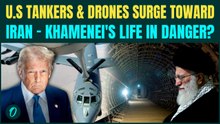 U.S Iran Full Scale War BEGINS: U.S Tankers, Drones Move Toward Iran | Khamenei to FLEE His Bunker?