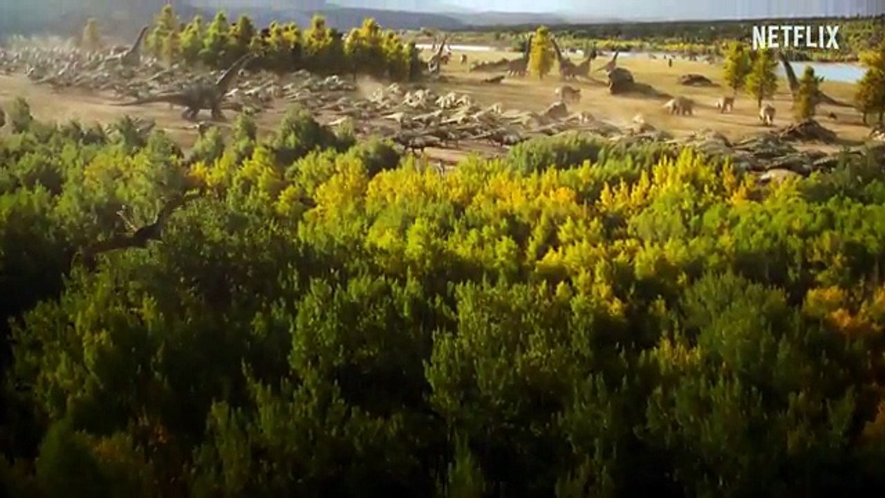 Bande-annonce de la série documentaire Les dinosaures
