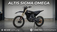 2026 Altis Sigma Omega Limited: High-Voltage-Bike zum Kampfpreis