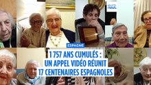 1 757 ans cumulés :  un appel vidéo réunit 17 centenaires espagnoles