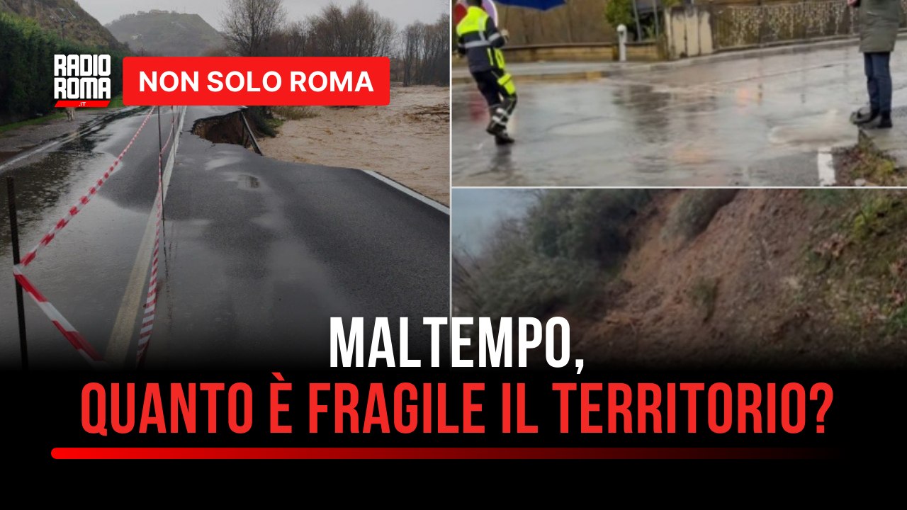 Frane, evacuazioni, allagamenti: effetti del maltempo o territorio sempre più fragile?