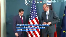Fabrice Pothier: Marco Rubio suaviza su tono ante una Europa que "no es ingenua"