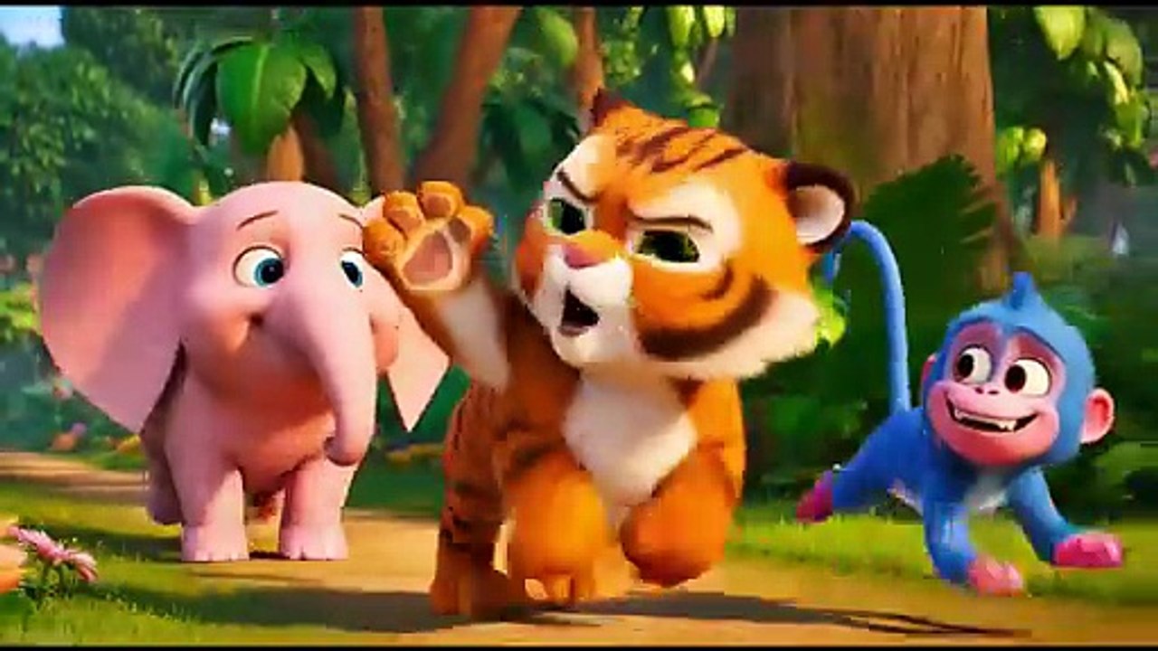 Little Elephant Magic Adventure 🐘🌈 | Hindi 3D Cartoon Story for Kids |