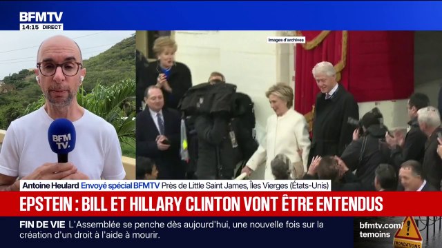 Affaire Epstein: Bill et Hillary Clinton vont être entendus séparément devant le Congrès