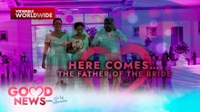 Kilala bilang matikas na tatay, napahagulgol sa kasal ng anak | Good News