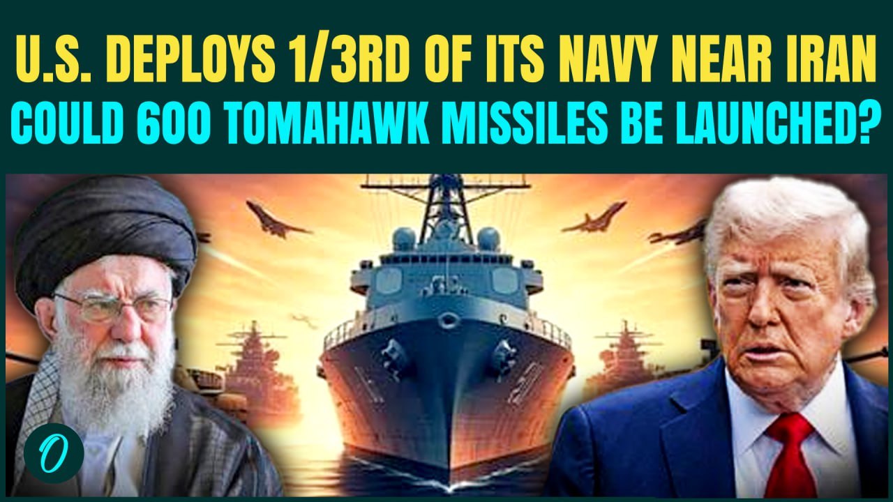 Trump TRAPS Iran - 15 Destroyers, Carriers & 600 Tomahawks Missiles Surround Tehran | U.S Iran War