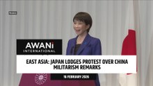 Japan lodges protest over China militarism remarks