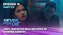 Never Say Die: Joey, iniligtas muli ni Agent Oppa! (Episode 11 - Part 1/3)