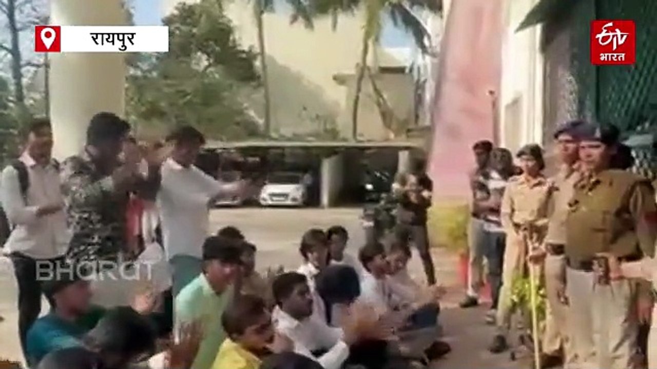 बोर्ड परीक्षा शुल्क वृद्धि पर बवाल: NSUI का मंडल कार्यालय घेराव, जमकर हुआ हंगामा