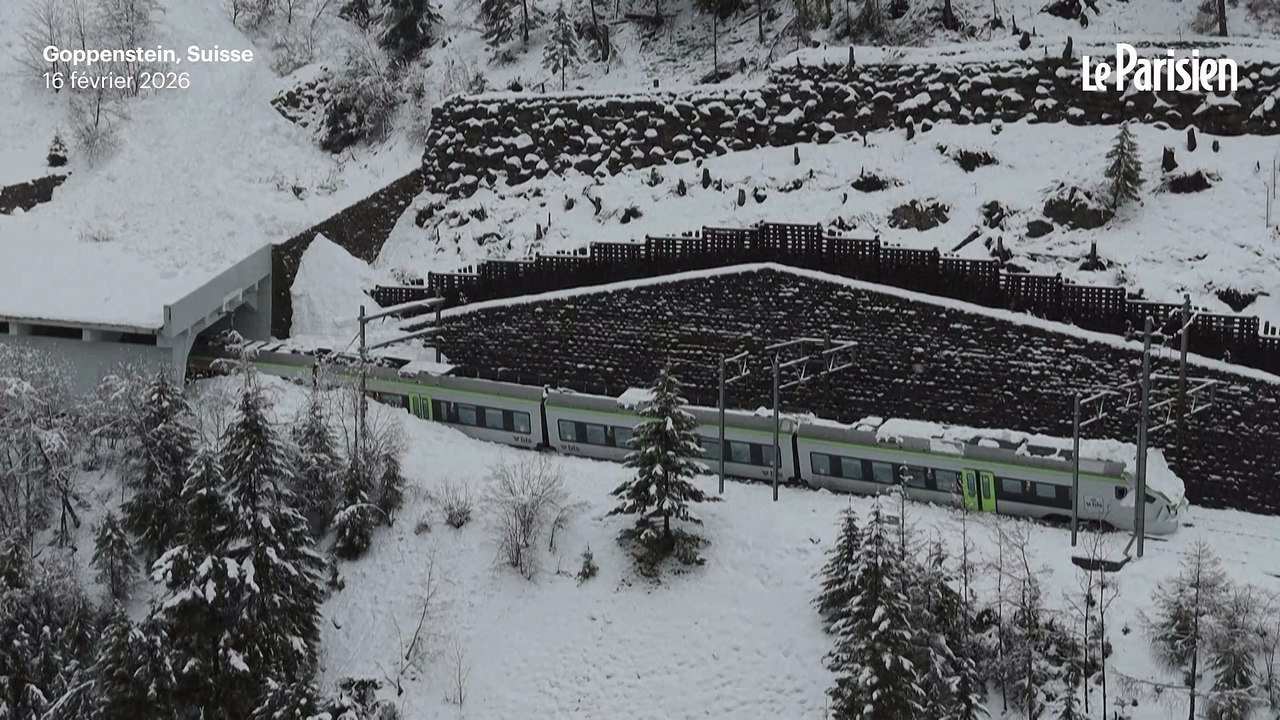 Suisse : un train régional déraille dans le canton du Valais, cinq personnes blessées