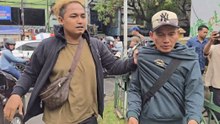 Momen Personel Polsek Tanah Abang Razia Preman Berkedak Juru Parkir Liar