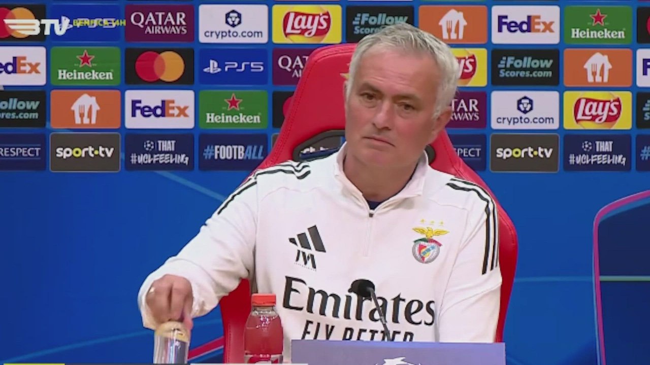 Rueda de prensa de José Mourinho en castellano previa al Benfica vs. Real Madrid