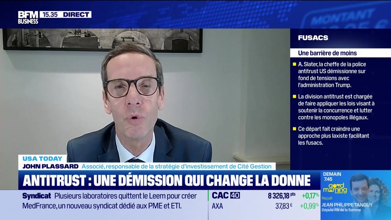 USA Today : "La patronne de l'anti-trust s'en va, vers une orgie de fusions-acquisitions désormais ?", par John Plassard - 16/02