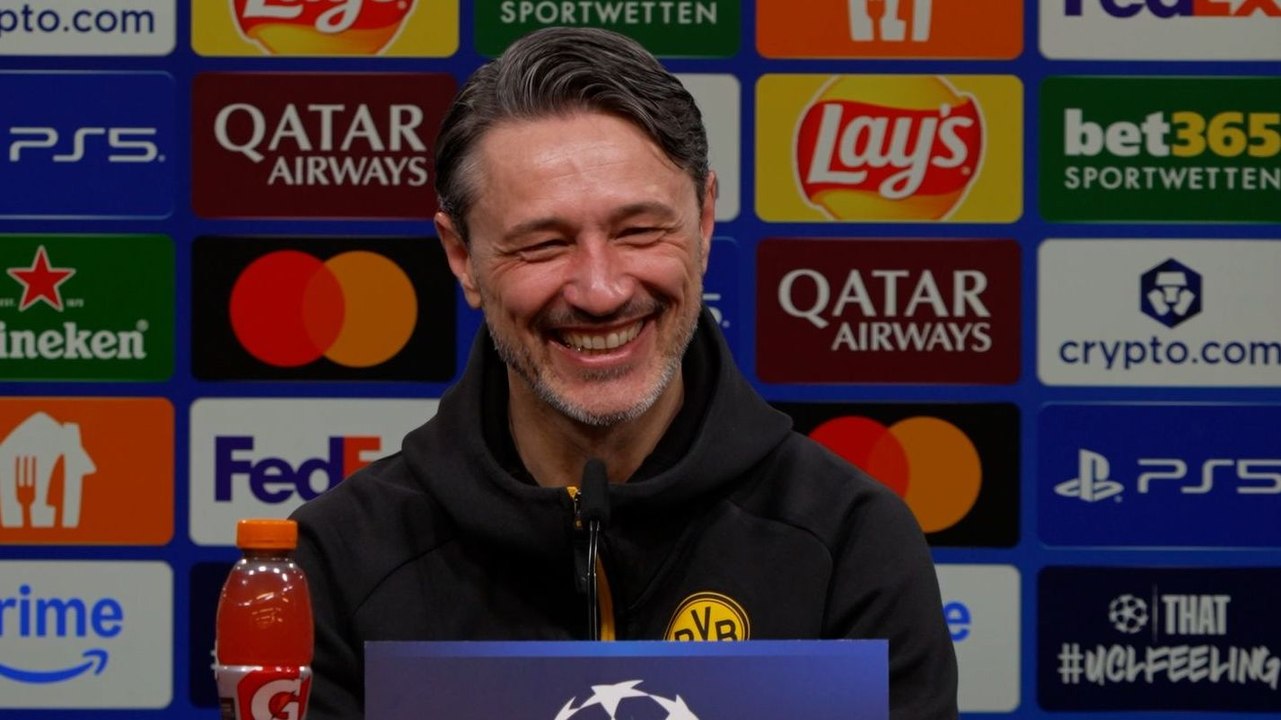 Kovac lacht: 'Meinst du, ich bin gestern erst zur Welt gekommen?'