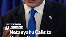 Netanyahu Calls To Dismantle Iran Enrichment