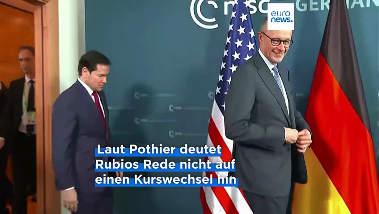 Rubio-Rede freundlicher, aber Europäer sind 'nicht naiv', sagt Top-Analyst auf Euronews