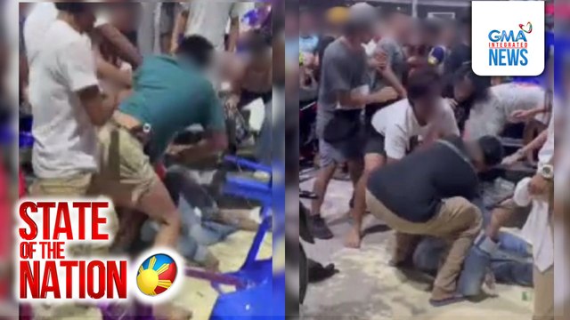 Lalaking lasing daw, kinuyog nang manggulo sa motor show | SONA