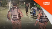 Beberapa kawasan di Shah Alam dilanda banjir kilat
