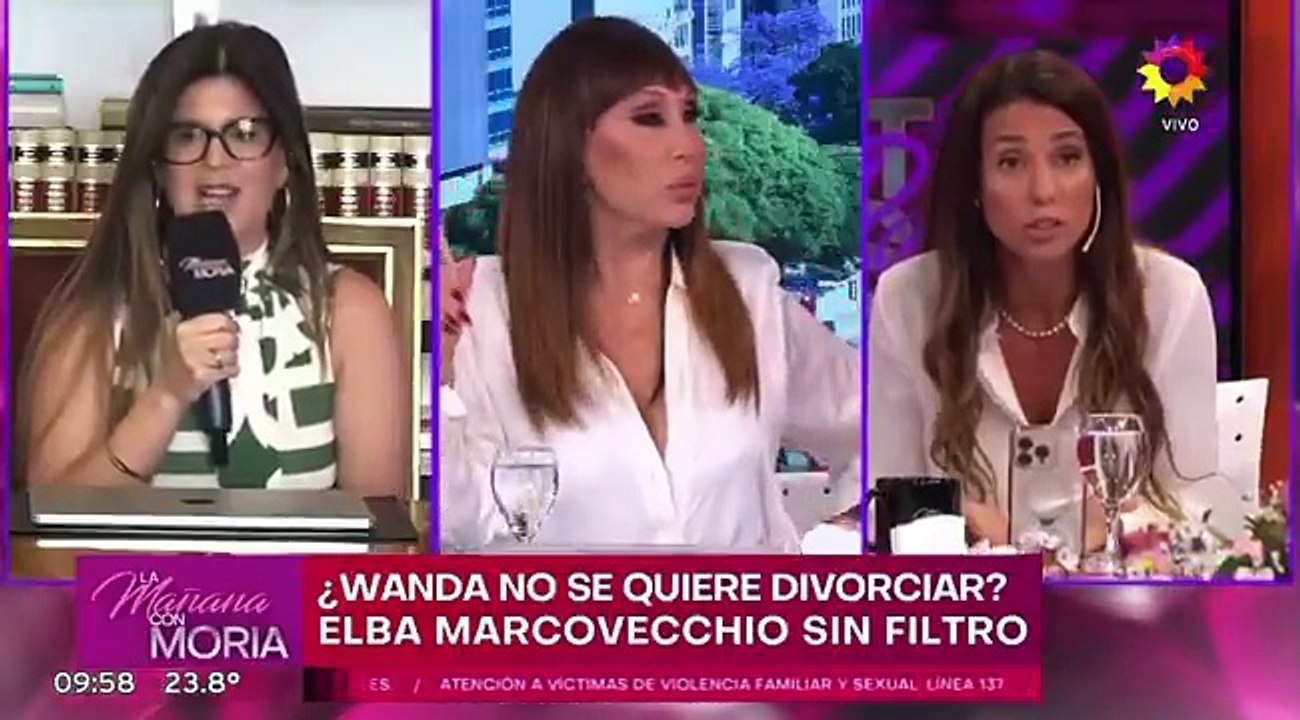 Cinthia Fernández fue al hueso y puso contra las cuerdas a la abogada de Mauro Icardi: "¿Le pregunto al Papa?"