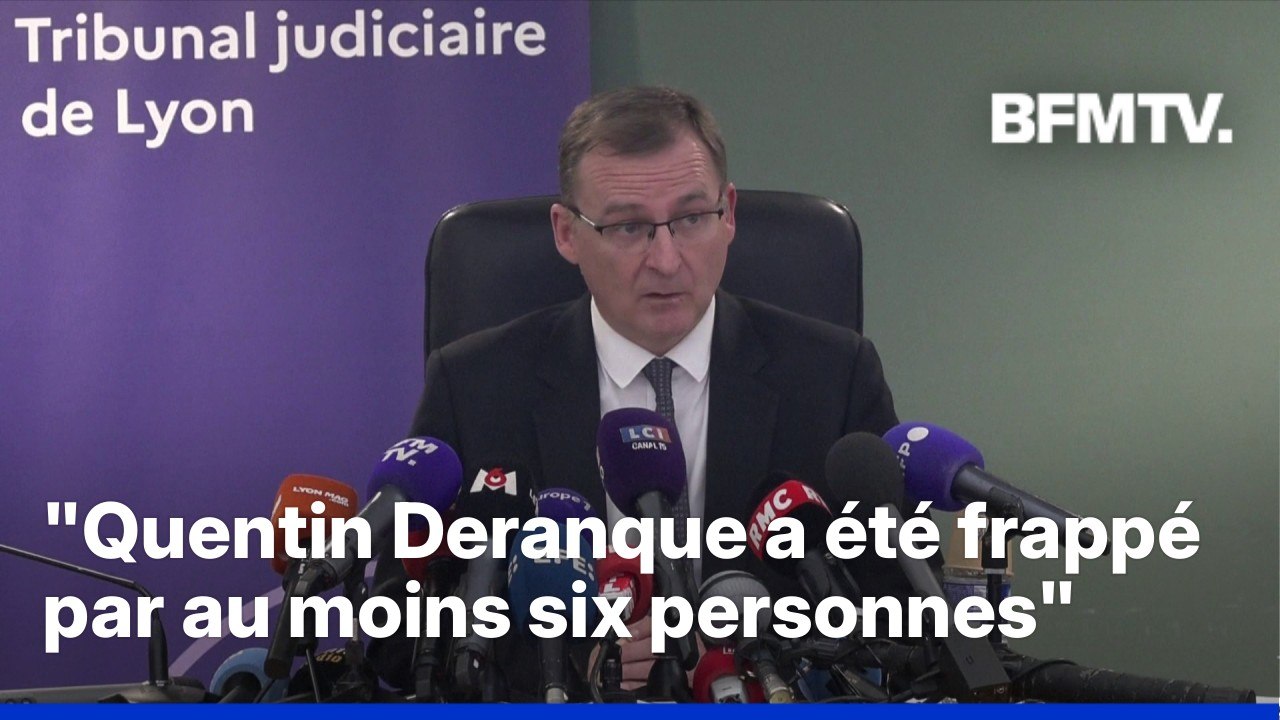 Mort de Quentin Deranque: le point de Thierry Dran, le procureur de la République de Lyon