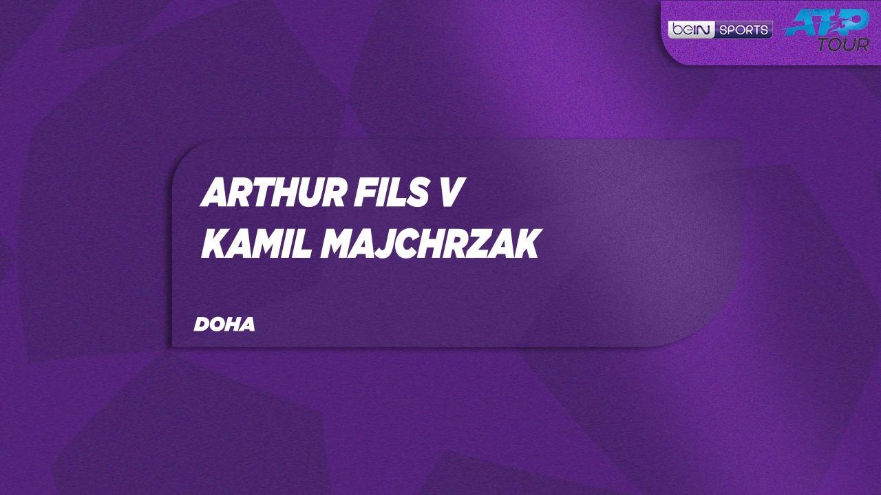 A. Fils vs. K. Majchrzak Match Highlights Doha February 16, 2026