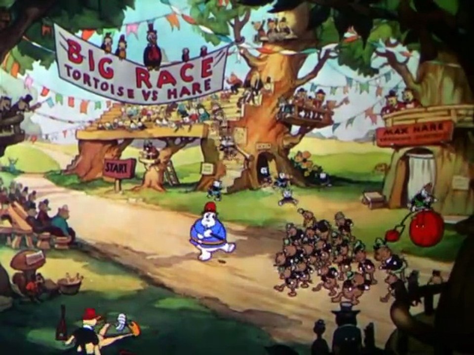 Cartoon Testoasa si iepurele - The Tortoise and the Hare (1935)