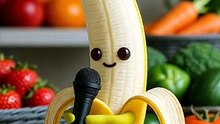 "Talking Banana ASMR  | Ai Animation Short"