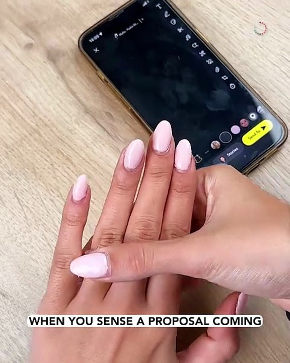 Accurate ring measurement trick💍👌