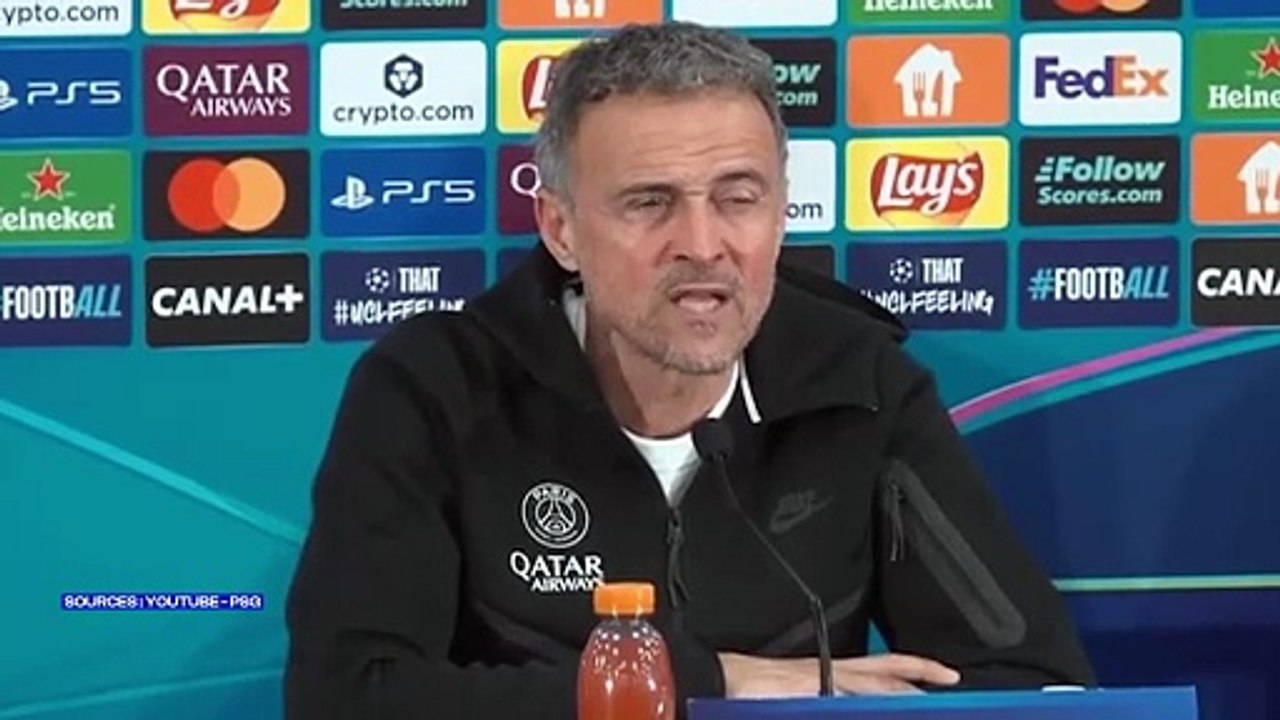 La réaction de Luis Enrique sur la défaite face à Rennes