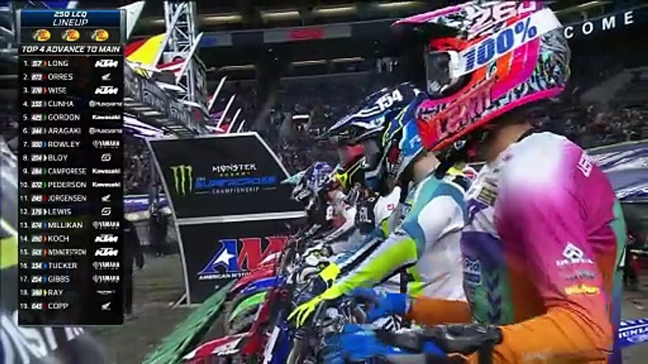 AMA Supercross 2026 | Round 6, Seattle | 250SX LCQ